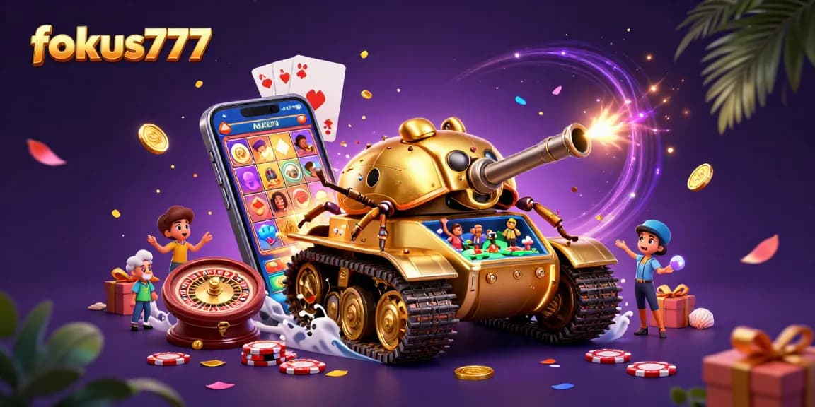 Spin and win at fokus777 with the golden beetle tank casino experience.