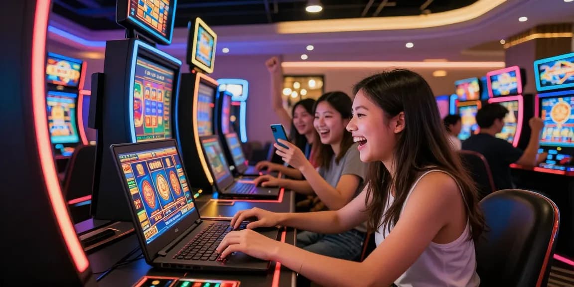 Slot gacor di Heroslot88, pemain bersenang-senang dengan slot online penuh warna.