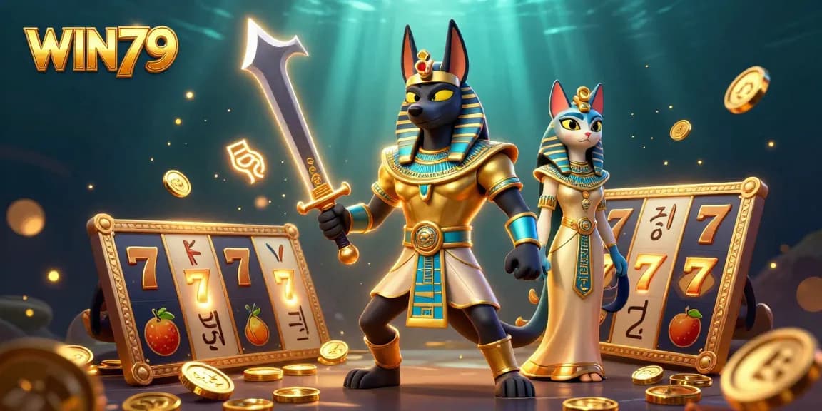 Experience thrilling wins at WIN79 with ancient Egyptian-themed slot games and captivating visuals.
