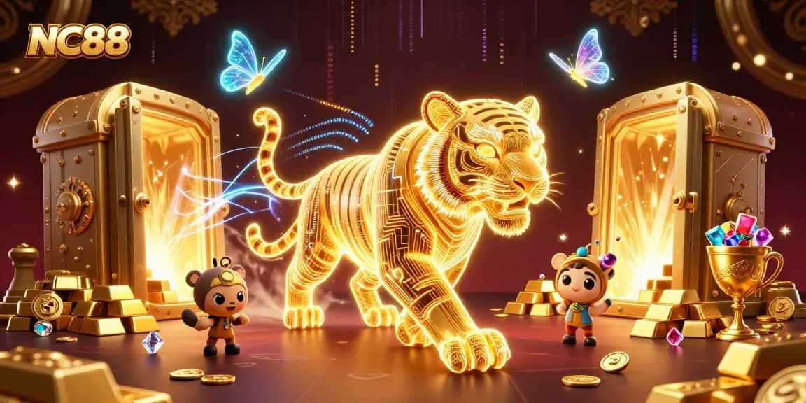 Experience thrilling wins at NC88 with digital casino adventures featuring golden treasures and dynamic visuals.