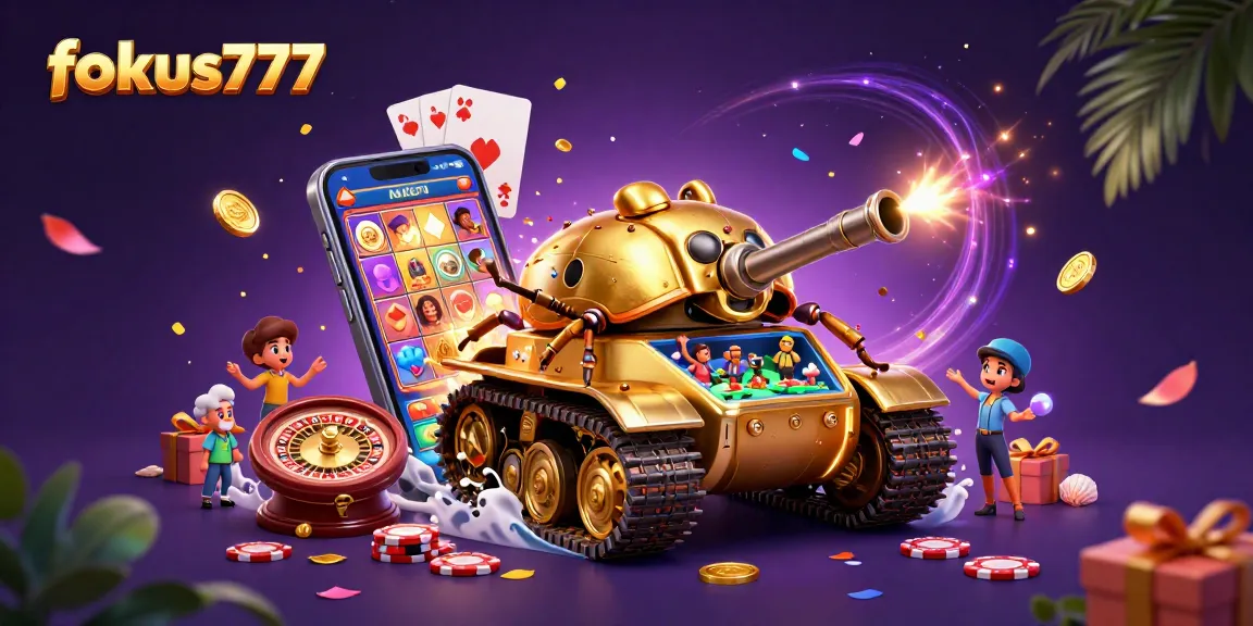 Spin and win at fokus777 with the golden beetle tank casino experience.