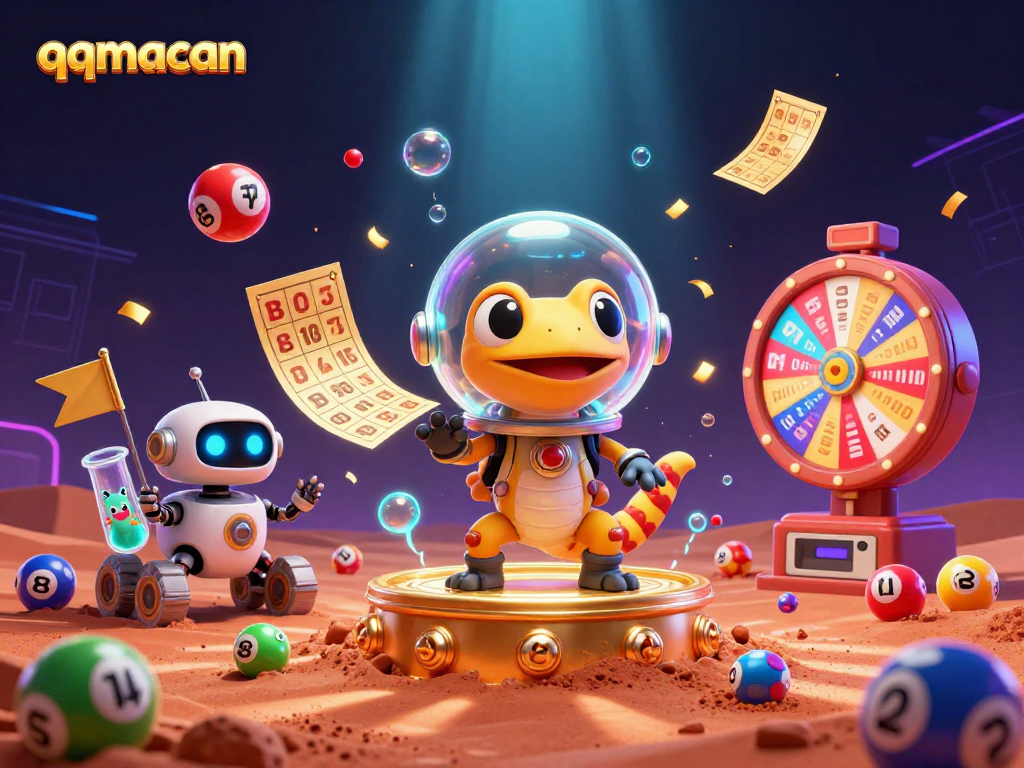 Win big on qqmacan with vibrant lottery games bursting from a Martian casino!