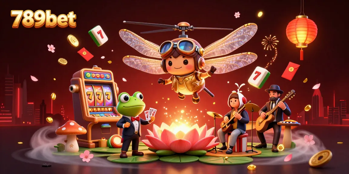 Experience thrilling gaming at 789bet with vibrant slot machines and dynamic casino elements.