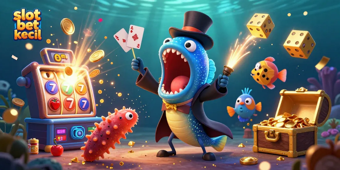 Experience the excitement of slot bet kecil with vibrant 3D characters and gaming elements