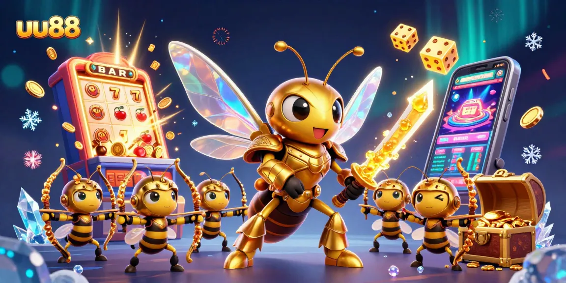 Experience thrilling action with uu88 in a vibrant 3D casino scene full of winning possibilities.