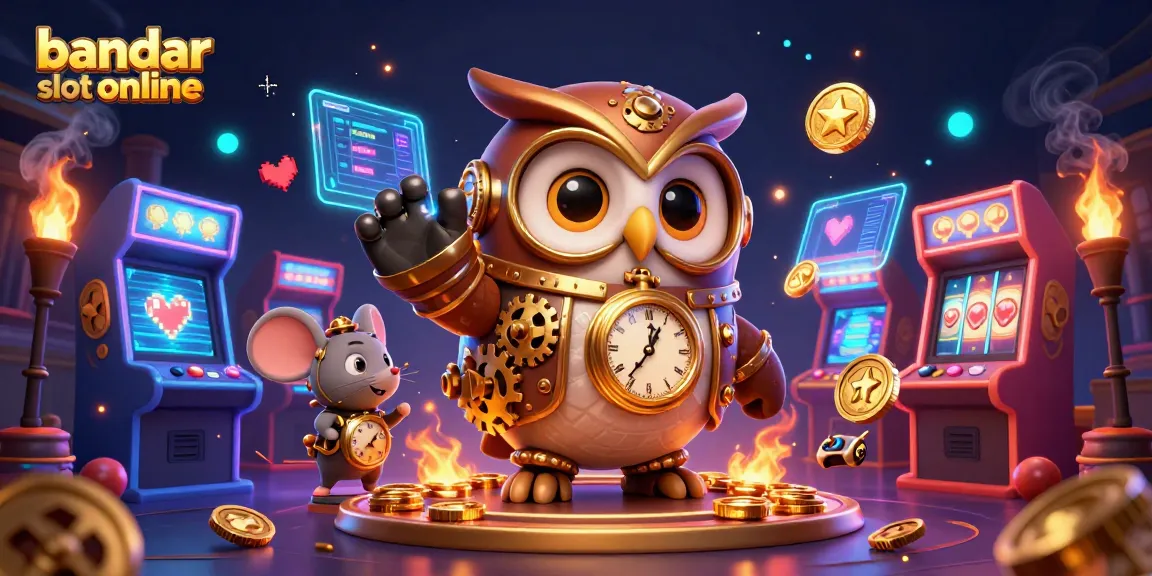 Rasakan keseruan bandar slot online dengan slot reel dan jackpot menarik dalam ilustrasi 3D yang memukau.