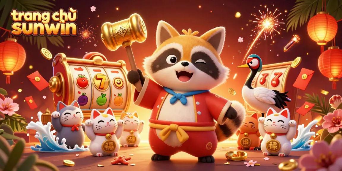 Experience the vibrant and interactive world of trang chủ sunwin with cheerful characters and exciting slot elements.