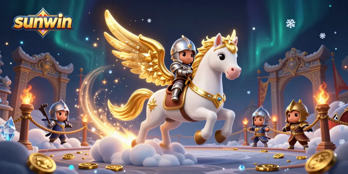 Win big at sunwin with a magical casino adventure featuring celestial characters and vibrant gameplay elements.