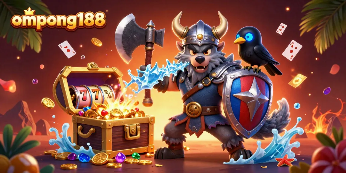 Menangkan jackpot dengan permainan seru di ompong188, lihat petualangan mendebarkan karakter kisah Viking di kasino.