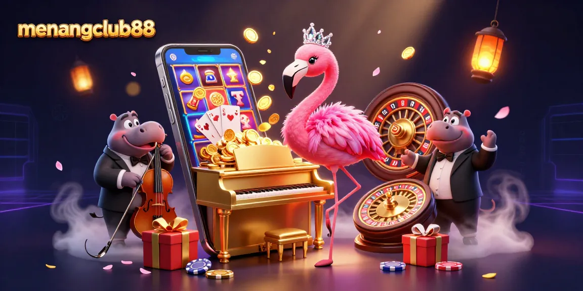 Experience vibrant gaming with menangclub88 featuring lively characters and exciting slot games.