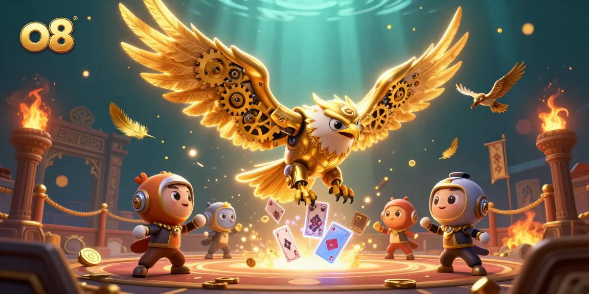 Experience the thrill of sports betting with the o8 golden eagle soaring through virtual arenas.