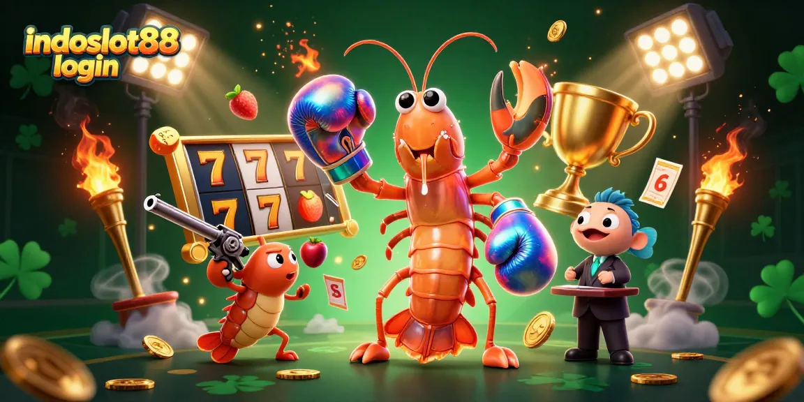 Experience the excitement of indoslot88 login with vibrant characters and immersive casino elements.