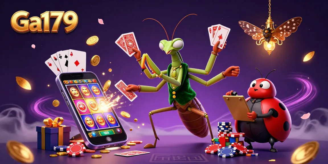 Engage in thrilling Ga179 gameplay with a vibrant scene of 3D animated casino characters in action.