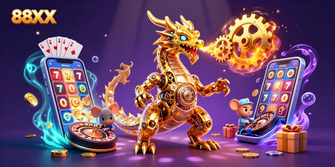 Play exciting games at 88XX with unique elements and rich casino visuals.