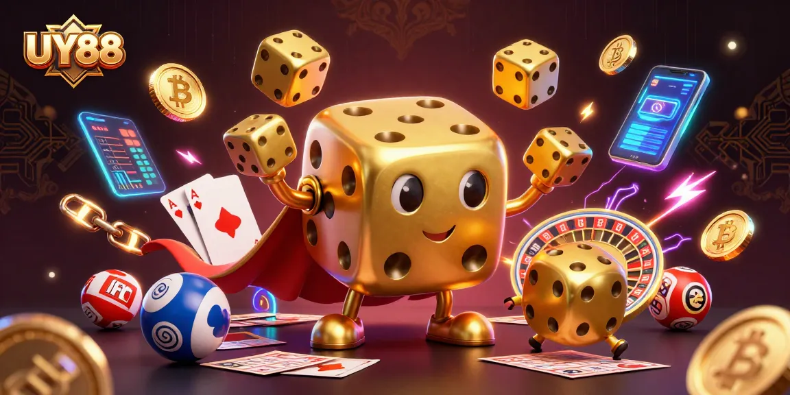 Experience thrilling games at UY88, where golden dice and crypto shine in an exciting digital casino.