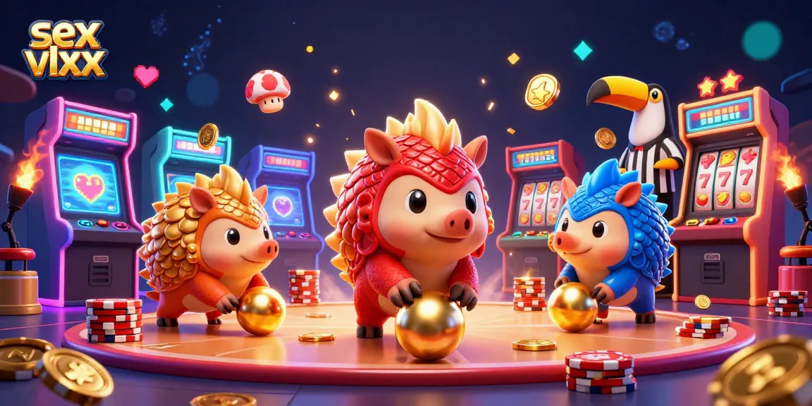 Engage in the thrilling game of sex vlxx as rival pangolins roll into jackpot confetti.