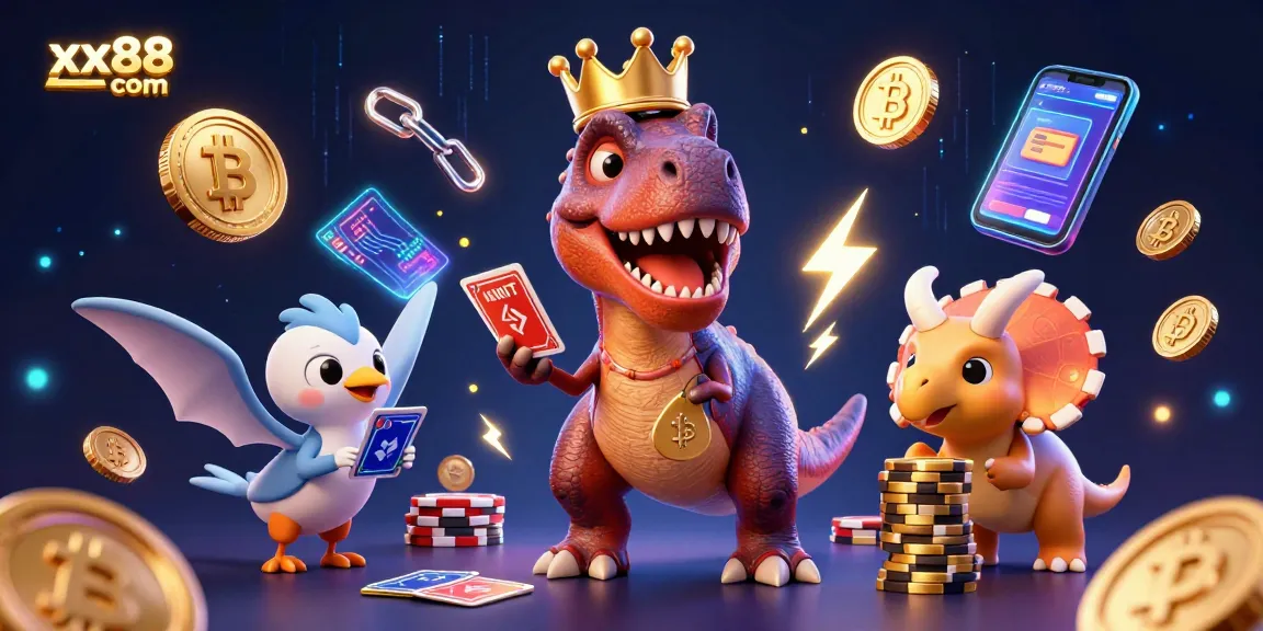 Play exciting games at xx88 com while friendly cartoon characters show their skills in a vibrant 3D casino.