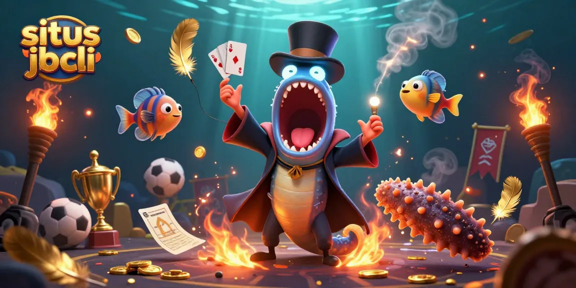 Experience thrilling action at situs judi bola with vibrant underwater characters and dynamic betting tokens.