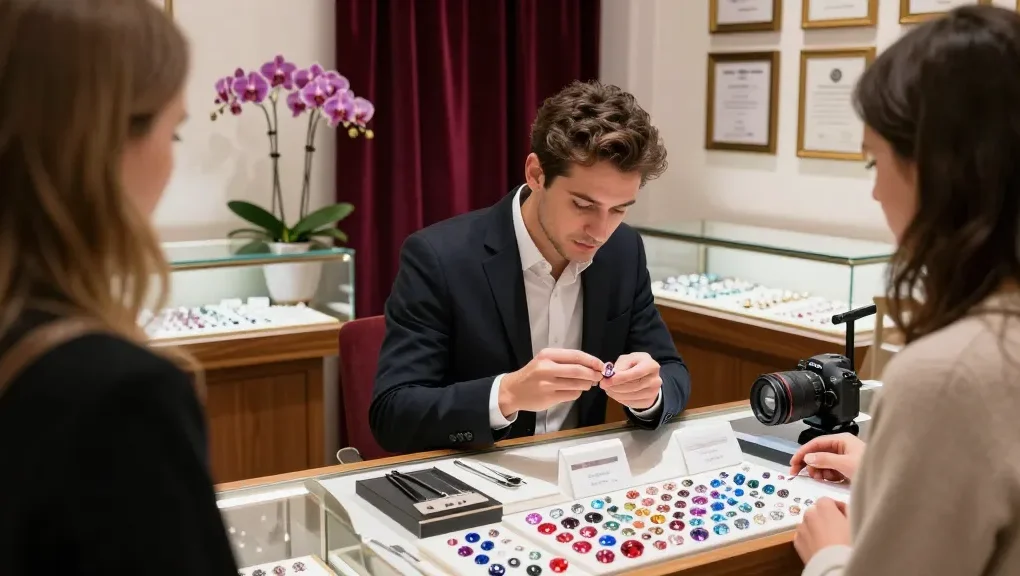 Explore curated gemstones at https://www.mygemspot.com with expert insights in a luxurious gem shop.